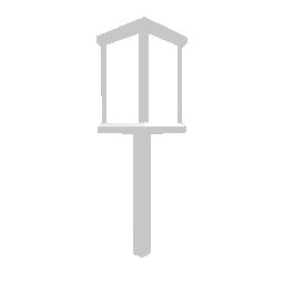 Lantern - Glow Post White