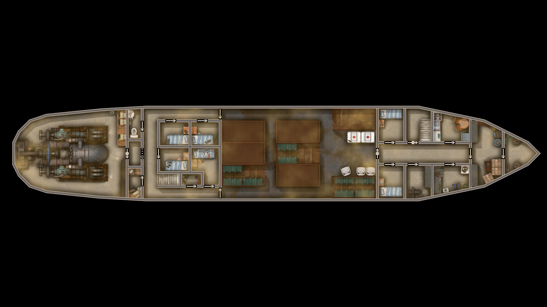 MS Anabasis Lower Deck