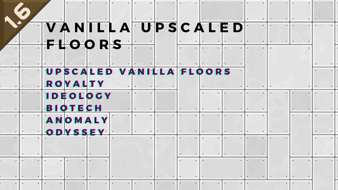Vanilla Upscaled Floors