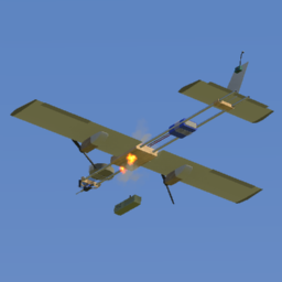 UAV Molniya 2 (With Mine)