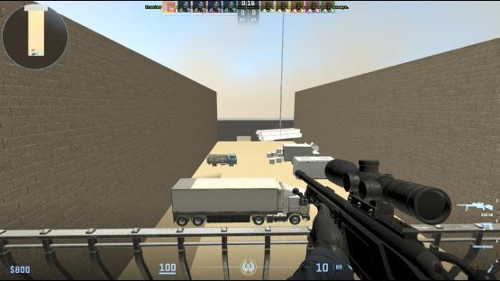 Sniper vs Tank – Counter-Strike 2 Mod