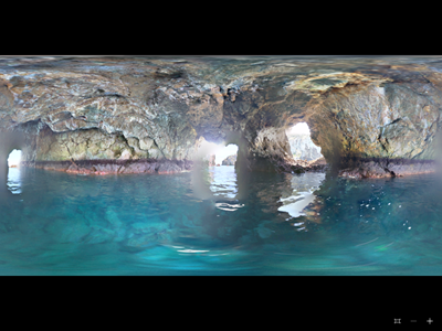 Poor Knights Island Cave in New Zealand