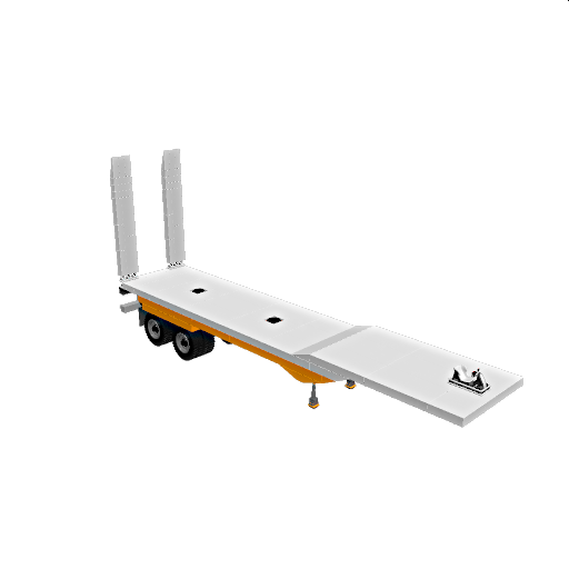 car trailer for my scania r series truck preview