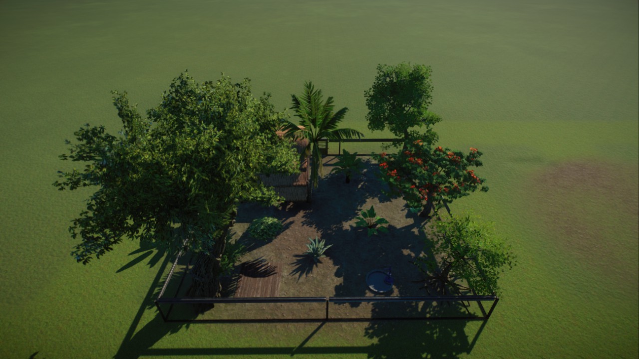 Open Red Ruffed Lemur Habitat (Updated)