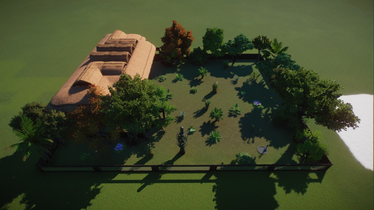 Open Reticulated Giraffe Habitat (Updated)