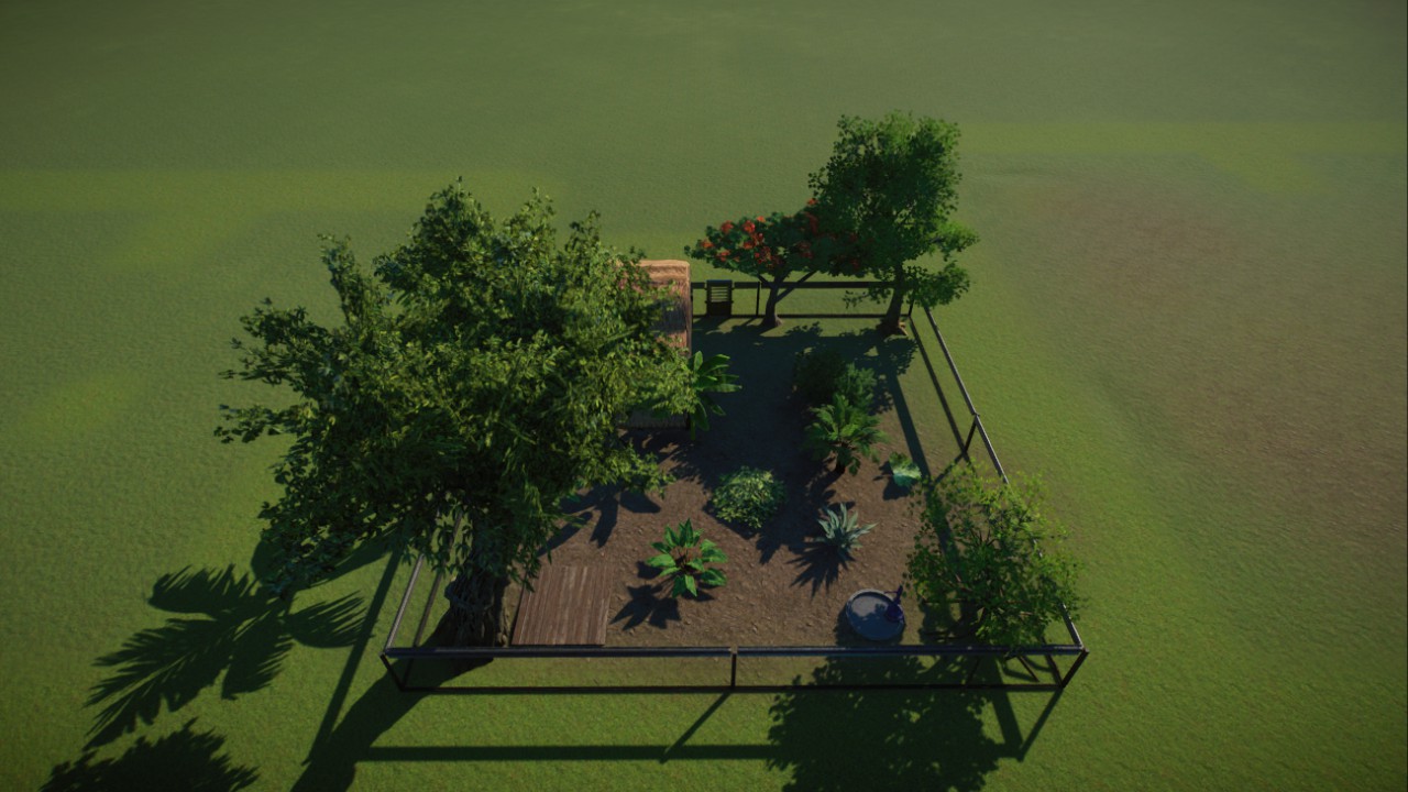 Open Ring Tailed Lemur Habitat (Updated)
