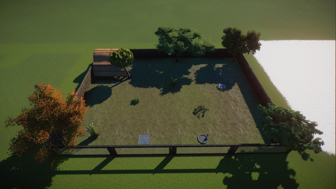 Open West African Lion Habitat (Updated)