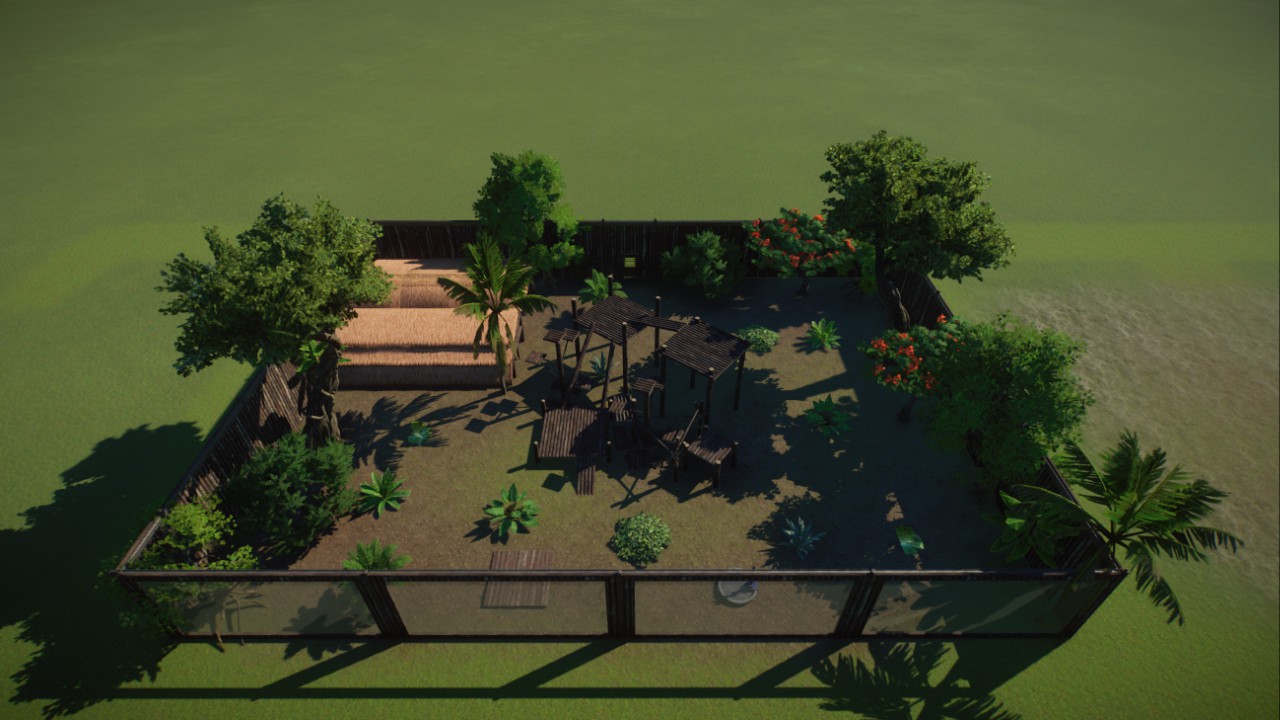 Open Western Chimpanzee Habitat (Updated)