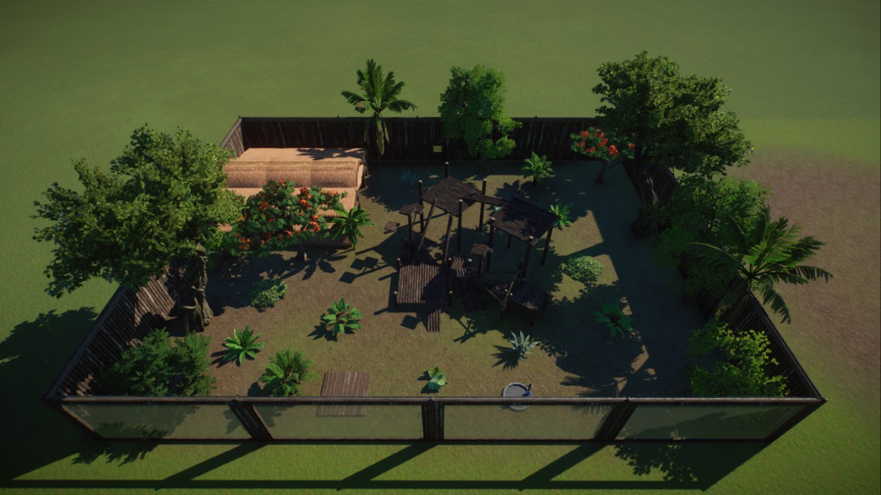 Open Western Lowland Gorilla Habitat (Updated)