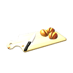Bread on Cutting Board