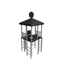 Playground Tower- Black