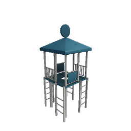 Playground Tower- Blue