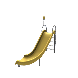Playground Slide- Yellow