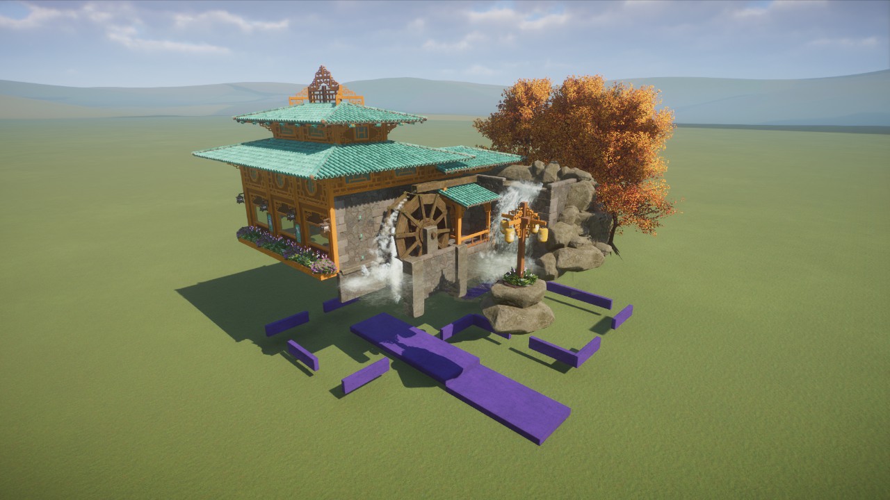 Yellow lotus mill with placement tool Grampers62