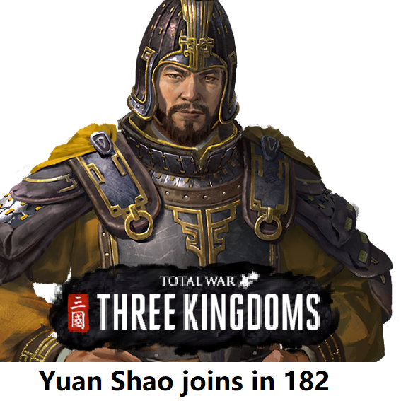 Yuan Shao joins player's faction in 182