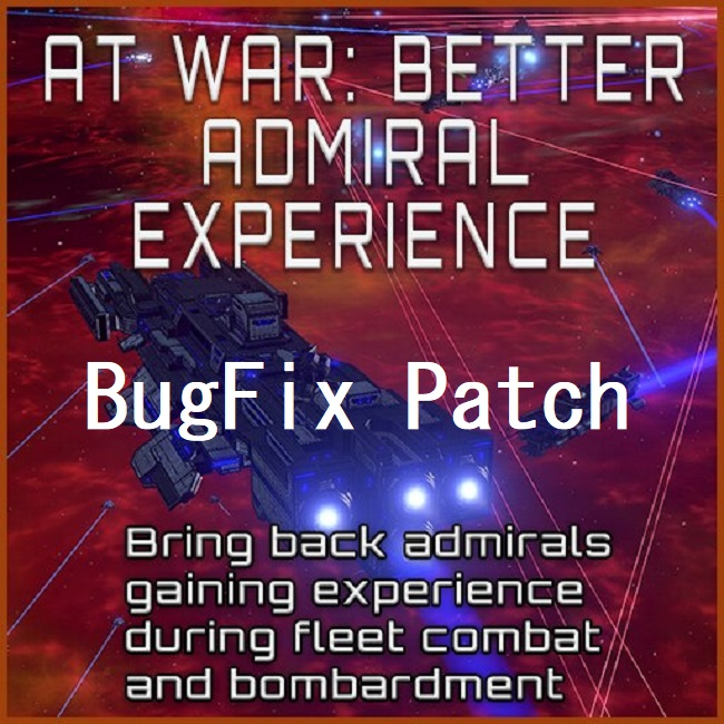 At War: Better Admiral Experience BugFix Patch