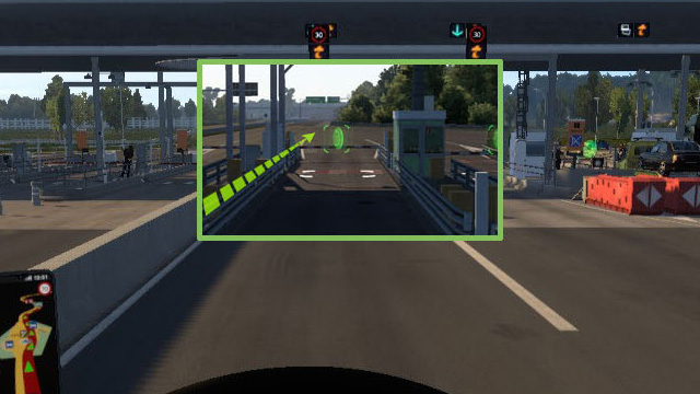 Transparent Toll Gate