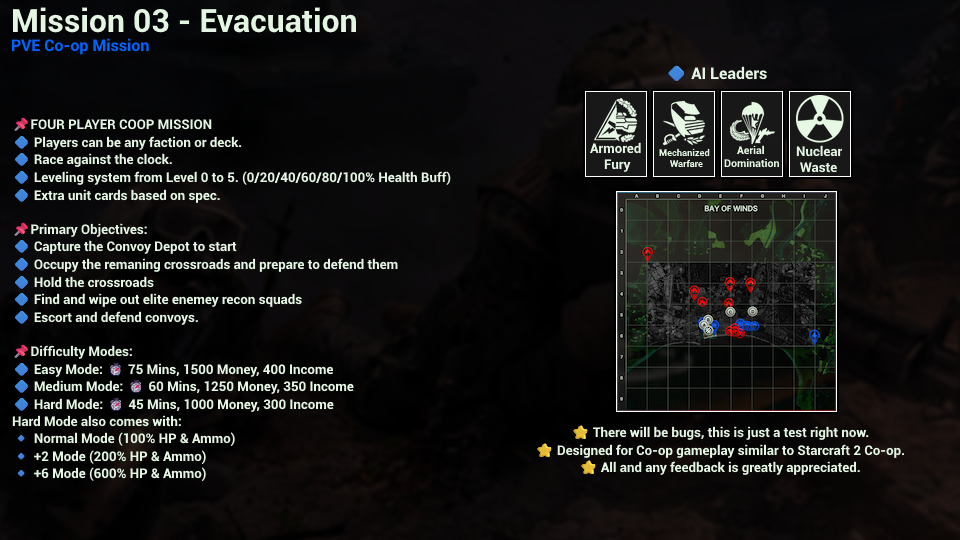 Mission 03 - Evacuation [PVE Co-Op Mission]
