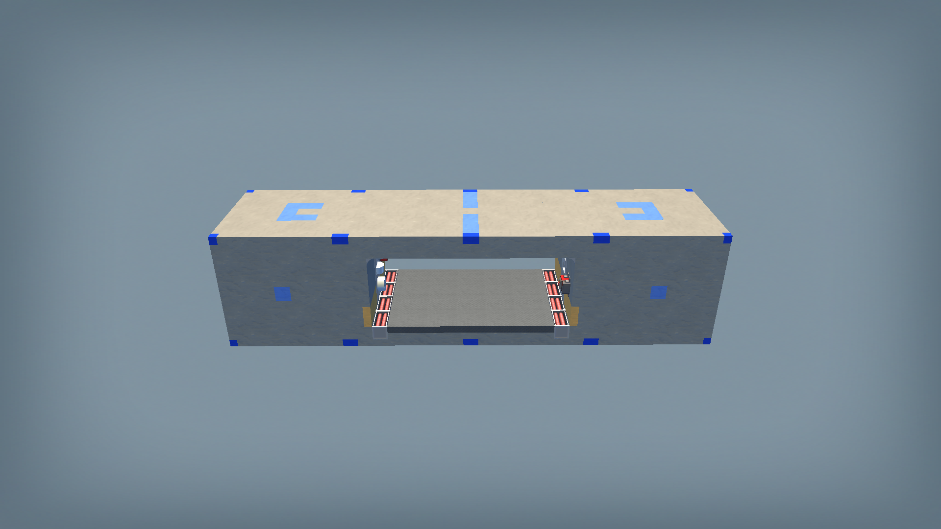 b3k block corridor fire door