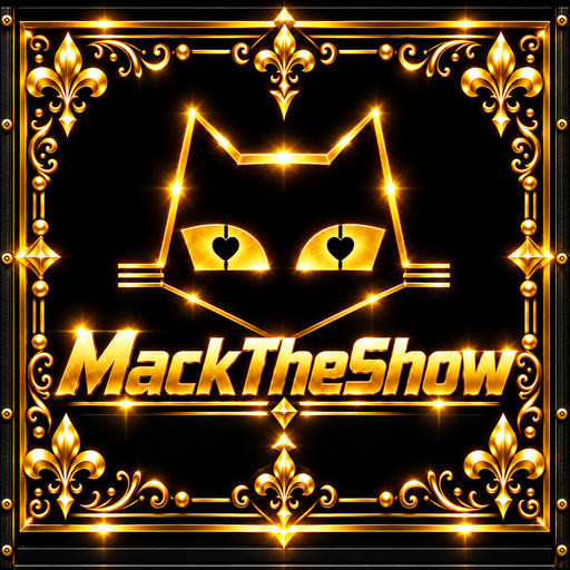 MackTheShow | Golden Heart Cat Garage Door