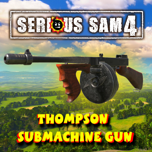 Thompson submachine gun from Serious Sam 4 (SMG)