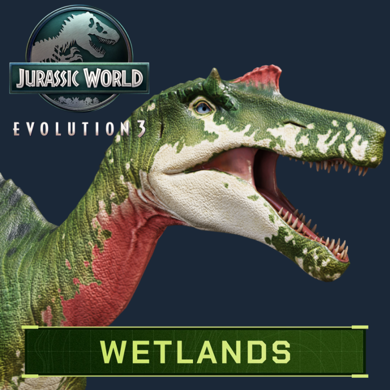 Jurassic World Evolution 3 - Wetland Dinosaur Pack
