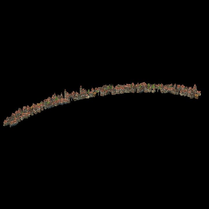 Overworld streets - curve doublewide 3