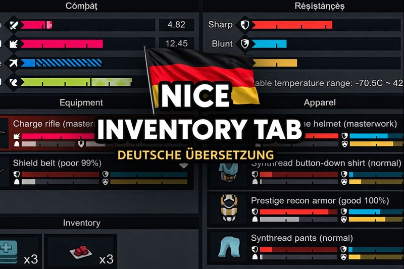 Nice Inventory Tab – Deutsch