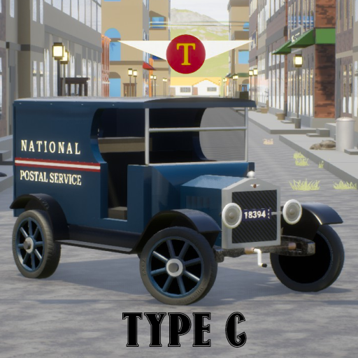 Troubadour Type C van 1917 mail