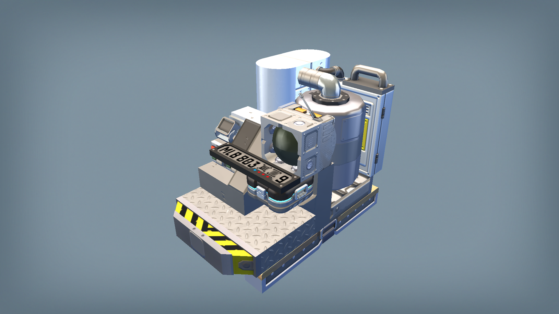 mobile esoteric material processor AAP-M3 [prop]