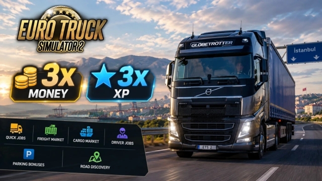 XP and Money Boost (ETS2)