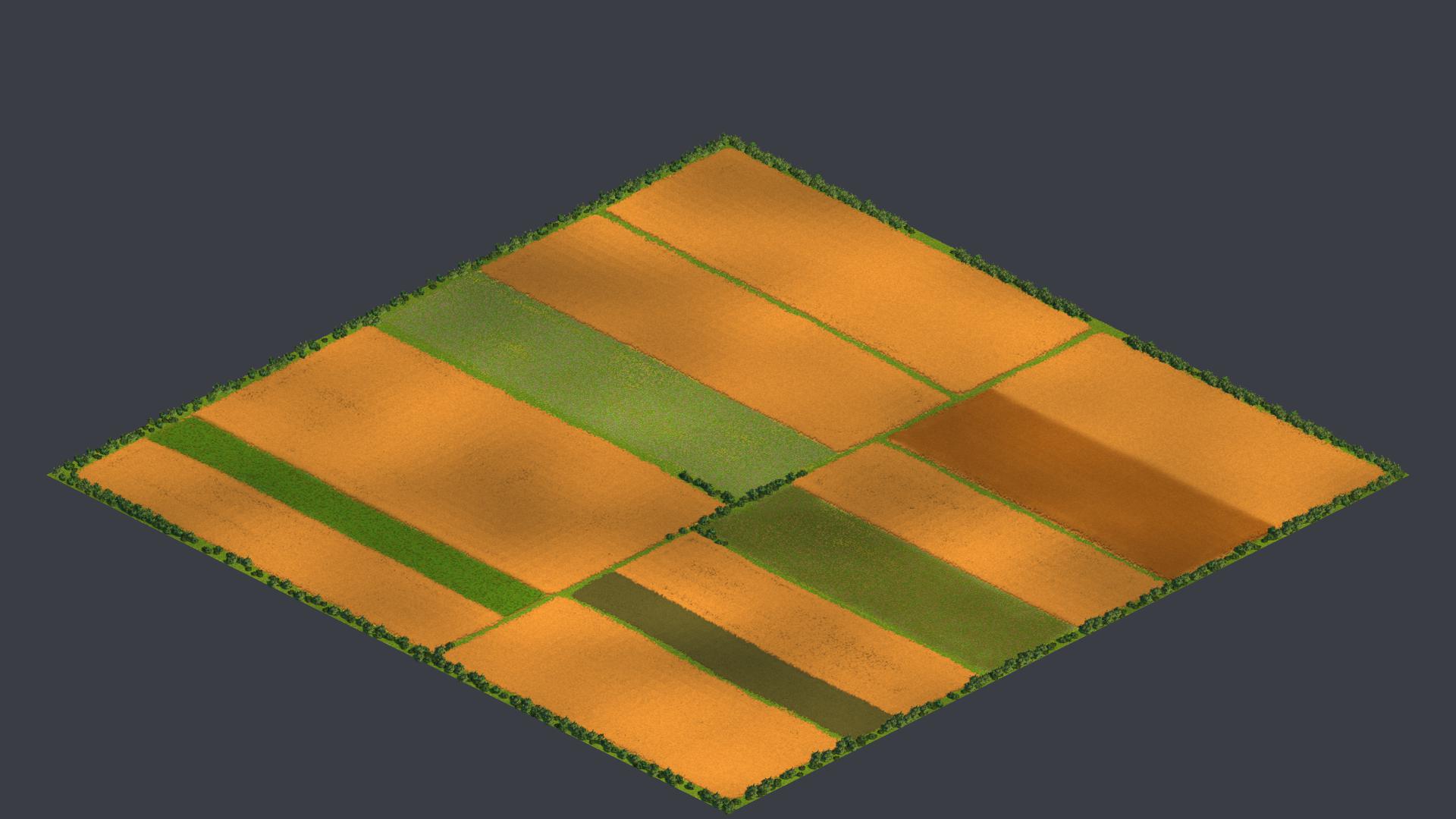 поля на фон.tile