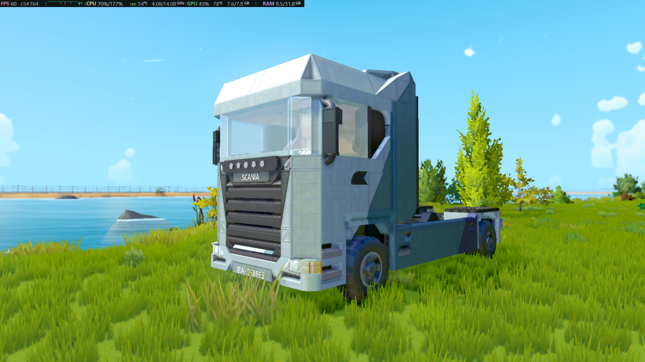 KC Scania S BEV 4x2 (Aluminum alloy)