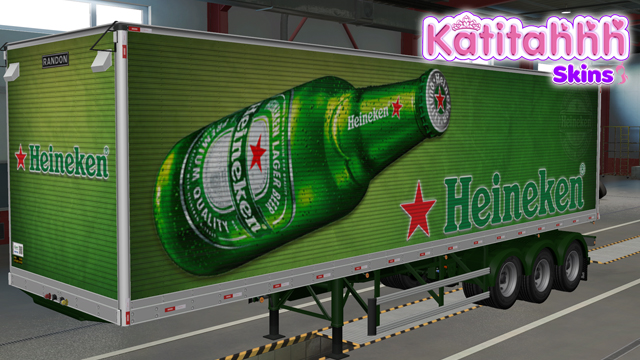 Skin Heineken - Furgão 2010 Randon - RCTEAM
