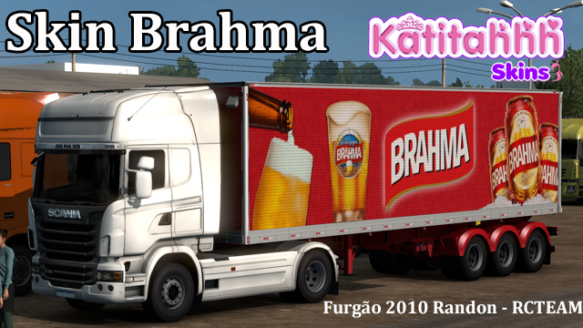 Skin Brahma - Furgão 2010 Randon - RCTEAM
