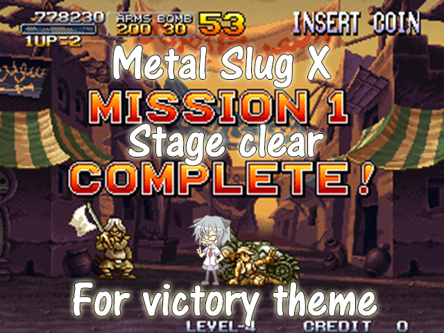 Metal Slug X - Carry Out (Mission Complete) [Music mod for Winning Sound]