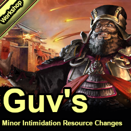 Guv's Minor Intimidation resource Changes Mod