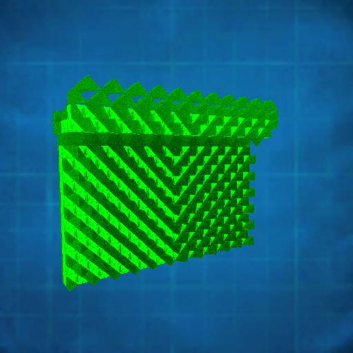Alien Castle Wall Section