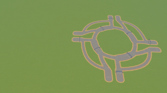 Round crossing. preview