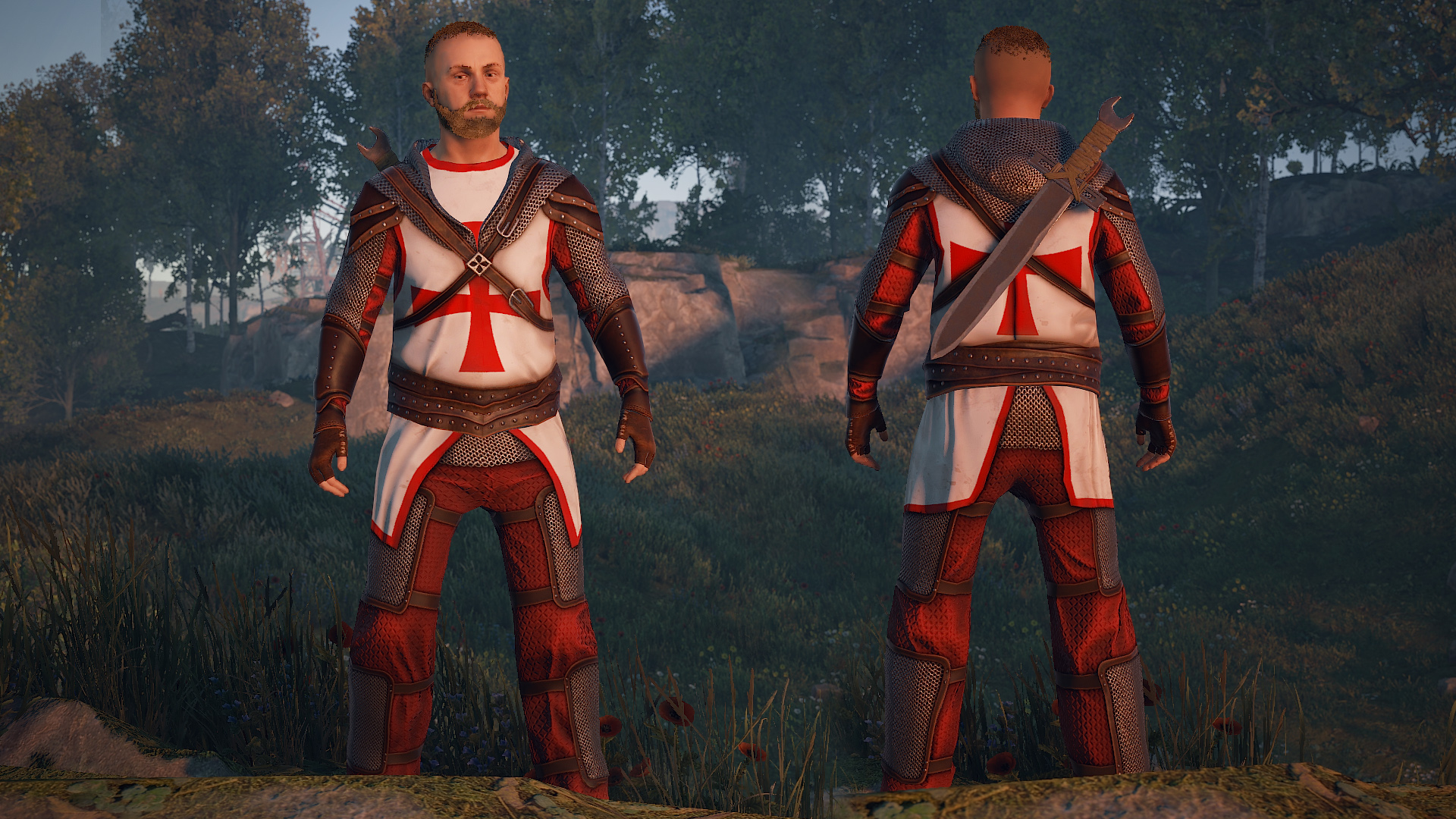 Knights Templar Pants