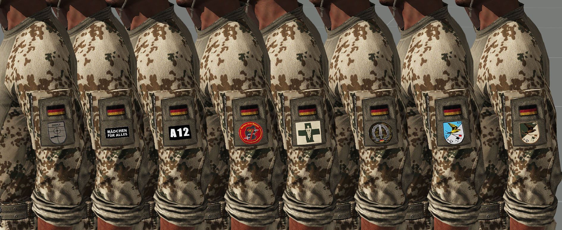@armpatch - Militärische Klett-Patches für Uniformen - Military velcro-patches/insignia for uniforms preview