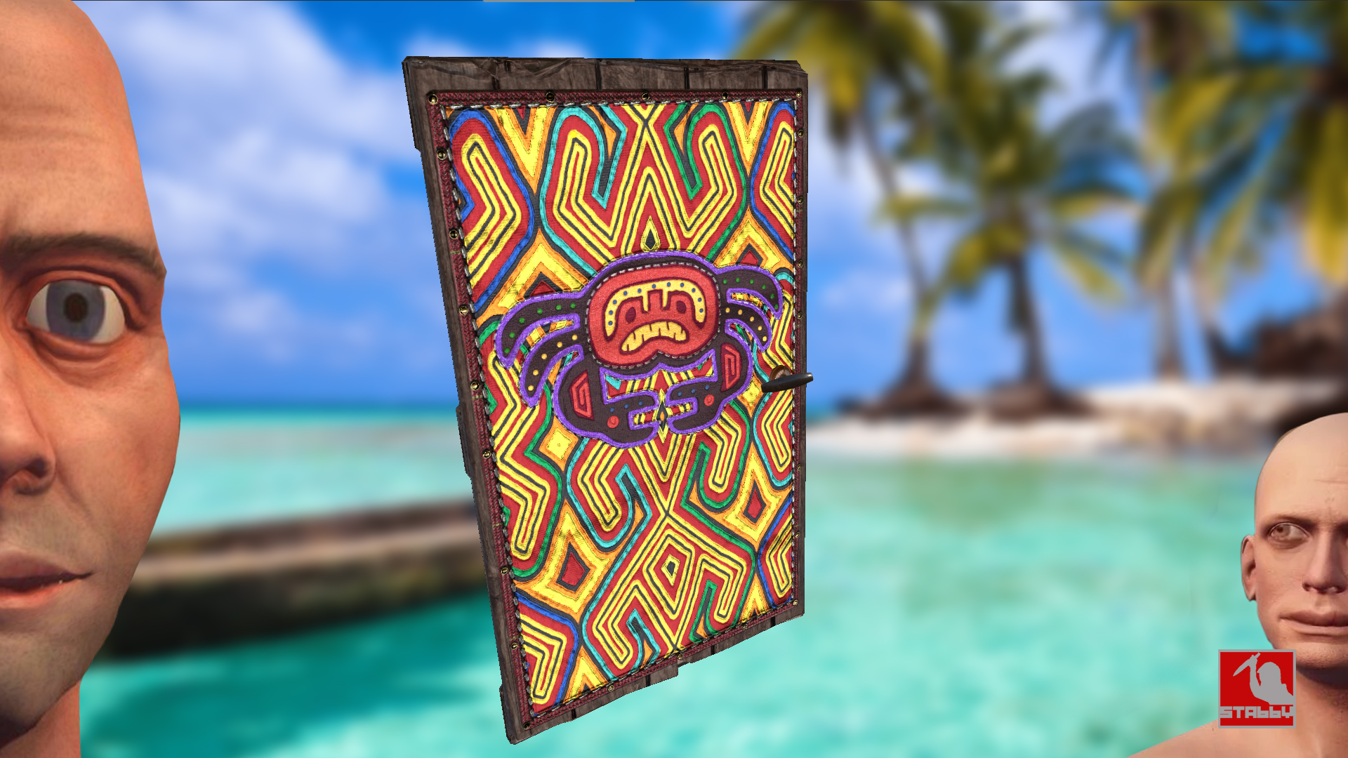 Panamanian Wooden Door