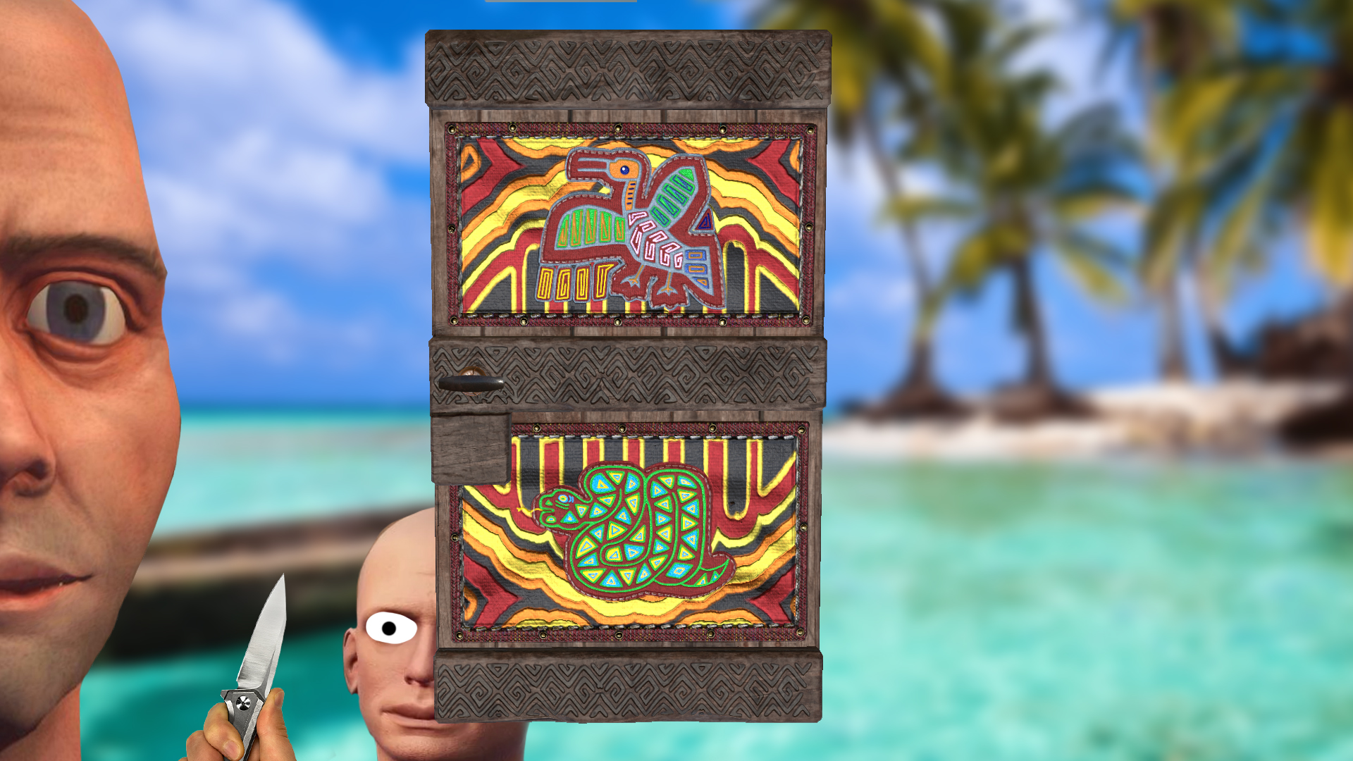 Panamanian Wooden Door