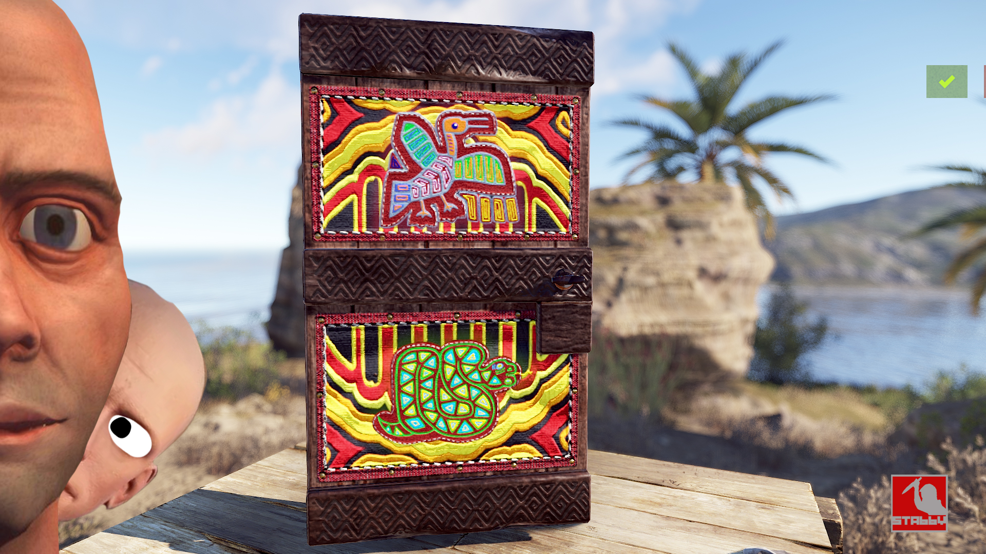 Panamanian Wooden Door