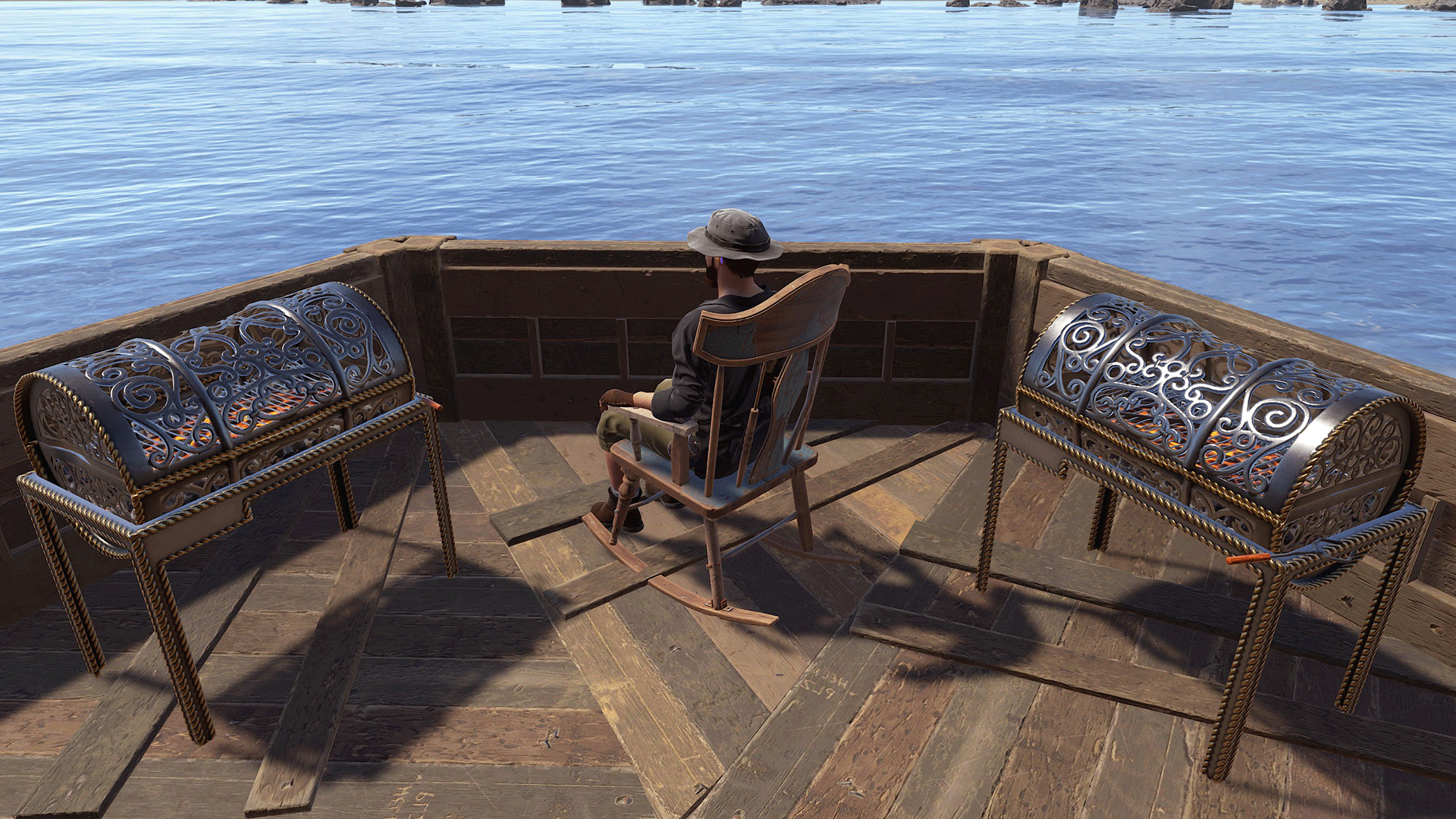 Wrought Iron BBQ thumbnail 4