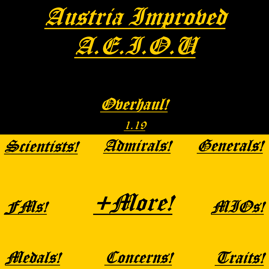 Improved Austria: A.E.I.O.U