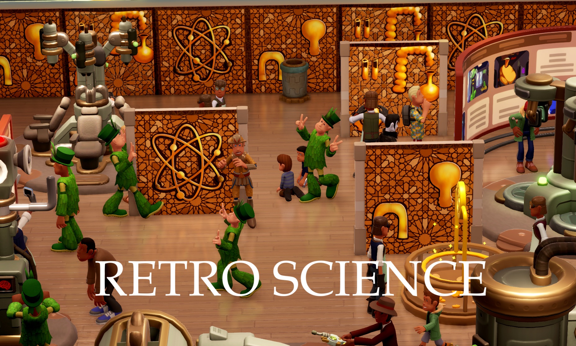 Retro Science Wallpaper Pack
