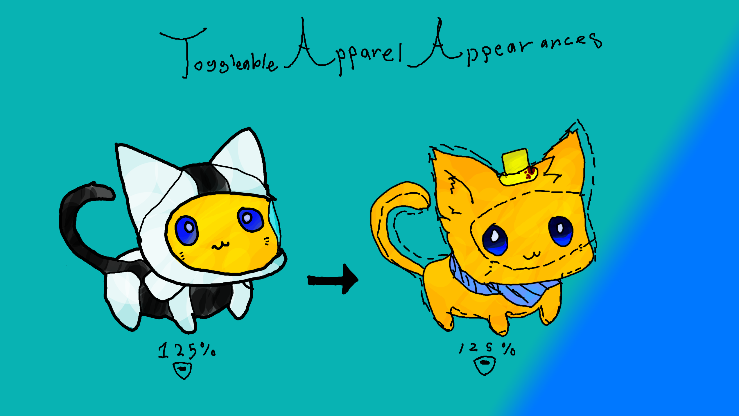 Toggleable Apparel Appearances (Continued)