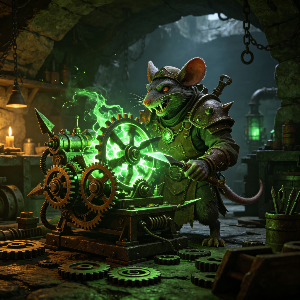 斯卡文鼠人工程强化 - Skaven Rat Engineering Boost
