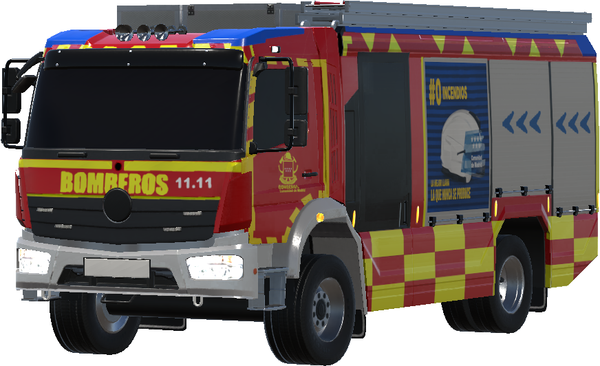 BUP Bomberos comunidad de madrid (españa) / Spanish madrid province FD engine